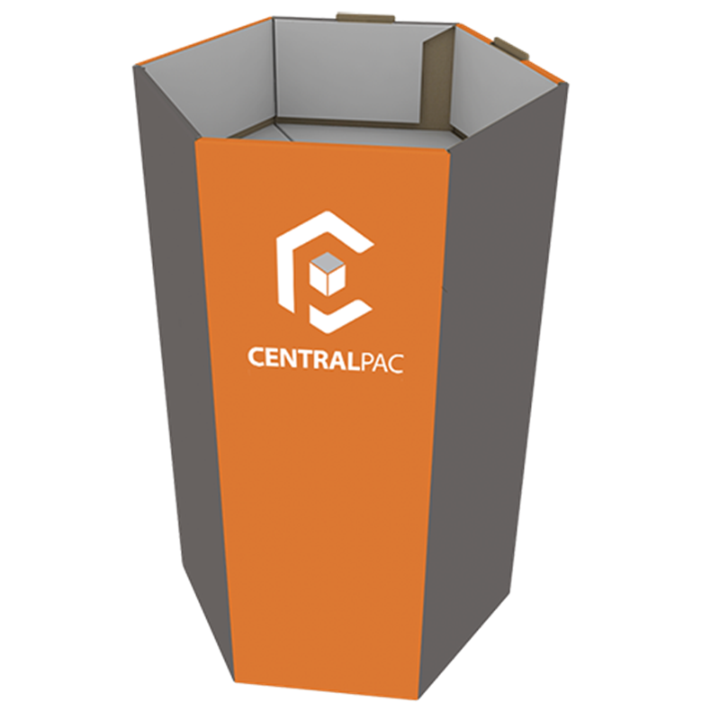 Dump Stack Display Hex Dump Bin Retail Display | CentralPac